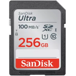 SanDisk Ultra 256GB SDXC Memory Card 120MB/s
