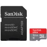 SANDISK 32GB microSDHC Card with Adapter - 1