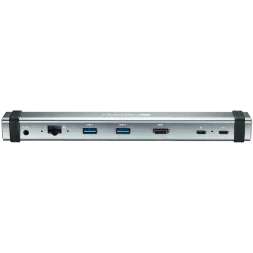 CANYON DS-6 Multiport Docking Station with 7 ports: 2*Type C+1*HDMI+2*USB3.0+1*RJ45+1*audio 3.5mm, Input 100-240V, Output USB-C 