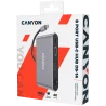 CANYON  8 in 1 USB C hub, with 1*HDMI: 4K*30Hz, 1*VGA, 1*Type-C PD charging port, Max 100W PD input. 3*USB3.0,transfer speed up 