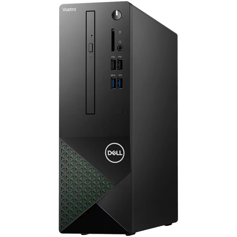 Dell Vostro 3710 Desktop SFF, Intel Core i5-12400 (6C, 18MB Cache, 2.5GHz to 4.4GHz), 8GB (1x8GB) DDR4 3200MHz, 512GB SSD, DVD-R