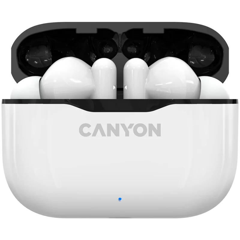 CANYON TWS-3 Bluetooth headset, with microphone, BT V5.0, Bluetrum AB5376A2, battery EarBud 40mAh*2+Charging Case 300mAh, cable 