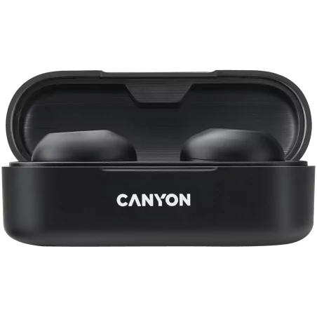 CANYON TWS-1 Bluetooth headset, with microphone, BT V5.0, Bluetrum AB5376A2, battery EarBud 45mAh*2+Charging Case 300mAh, cable 