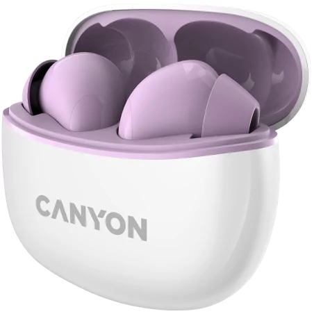 Canyon TWS-5 Bluetooth headset, with microphone, BT V5.3 JL 6983D4, Frequence Response:20Hz-20kHz, battery EarBud 40mAh*2+Chargi