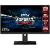 MSI OPTIX MAG281URF 27.9" Gaming Monitor 144Hz, UHD (3840x2160) 16:9, Anti-Glare, 1ms, 300/400 nits, 1000:1, 178°/178°, G-SYNC C