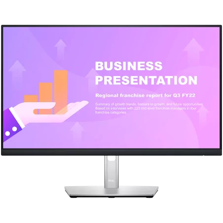Monitor Dell Professional P2422H 23.8” 1920x1080 IPS Antiglare 16:9, 1000:1, 250 cd/m2, 8ms/5ms, 178/178, DP 1.2, HDMI 1.4, VGA,