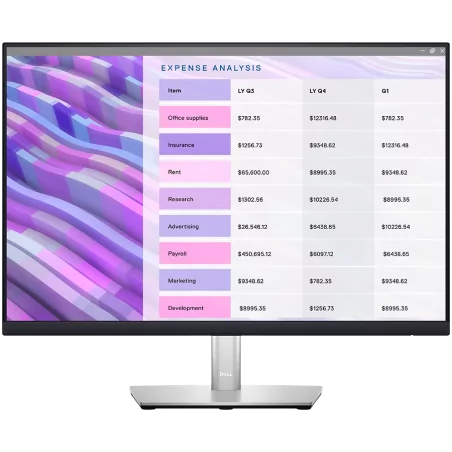 Dell Monitor LED Professional P2423, 24", WUXGA 1920x1200, 16:10 60Hz, IPS AG, ComfortView Plus, Flicker Free, 300 cd/m2, 1000:1