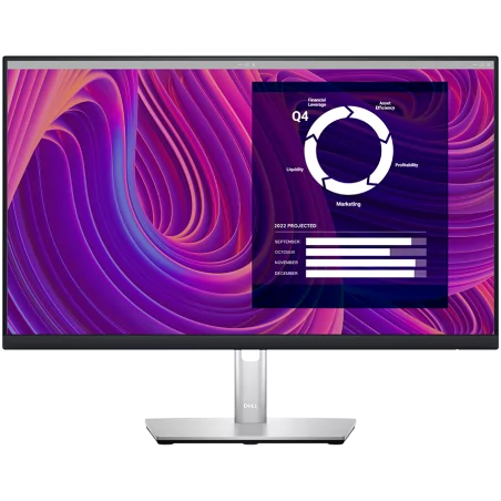 Dell Monitor LED Professional P2423D, 23.8", QHD 2560x1440, 16:9 60Hz, IPS AG, ComfortView Plus, Flicker Free, 300 cd/m2, 1000:1