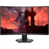 Dell Gaming LED Monitor S3222DGM, 31.5" QHD 2560x1440 165Hz VA Panel 16:9 Curved 99% sRGB, 350 cd/m2, 3000:1, 178º/178º, 1ms (MP