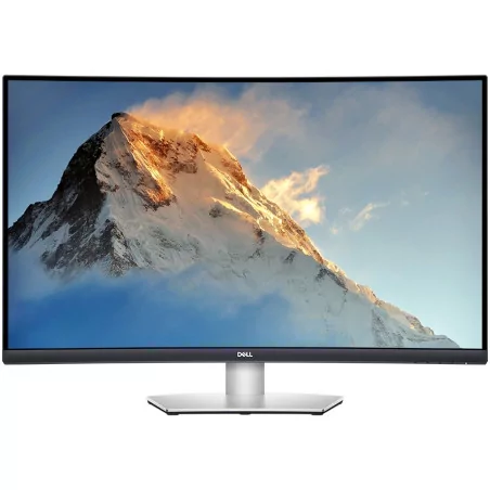 DELL Curved S3221QS, 31.5", 4K UHD 3840x2160 @ 60Hz, 16:9, VA Anti-Glare, 99% sRGB, 90% DCI-P3, 178°/178°, AMD Free Sync, Flicke
