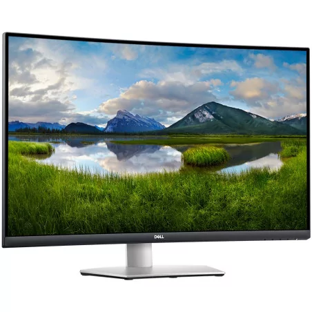 DELL Curved S3221QS, 31.5", 4K UHD 3840x2160 @ 60Hz, 16:9, VA Anti-Glare, 99% sRGB, 90% DCI-P3, 178°/178°, AMD Free Sync, Flicke