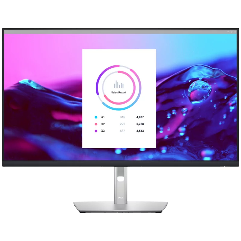 Dell P3223QE Monitor LED, 31.5" 4K (3840x2160) 60Hz Antiglare, 3H Hard Coating, ComfortView Plus, 16:9, 1000:1, 350 cd/m2, 8ms/5