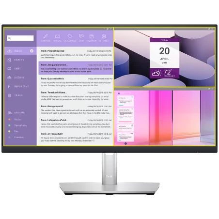 Dell P2223HC Monitor LED, 21.5", FHD (1920x1080), 16:9 60Hz, IPS AG, ComfortView Plus, 250 cd/m2, 1000:1, 178/178, 14ms/5ms, 1xH