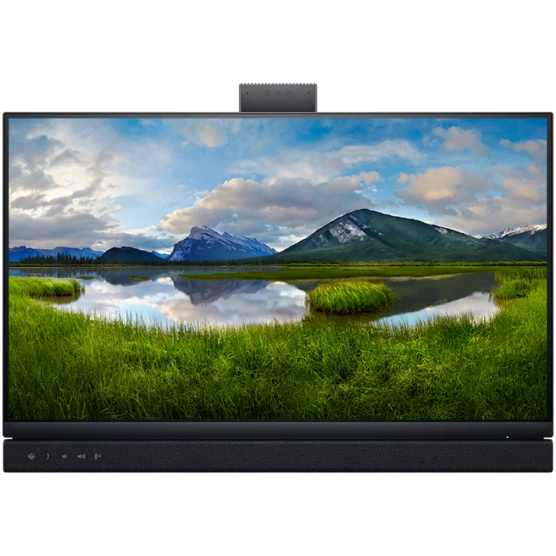Monitor LED DELL Video Conferencing C2422HE, 23.8", 1920x1080, 16:9, IPS, 1000:1, 178/178, 5ms, 250cd/m2, DP, HDMI, RJ-45, USB-C