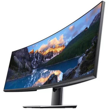 Dell UltraSharp U4919DW, 49" (32:9), IPS LED backlit, Anti-glare, 3H Hard Coating, 5120 x 1440, 1000:1, 350 cd/m2, 5 ms, Curve r