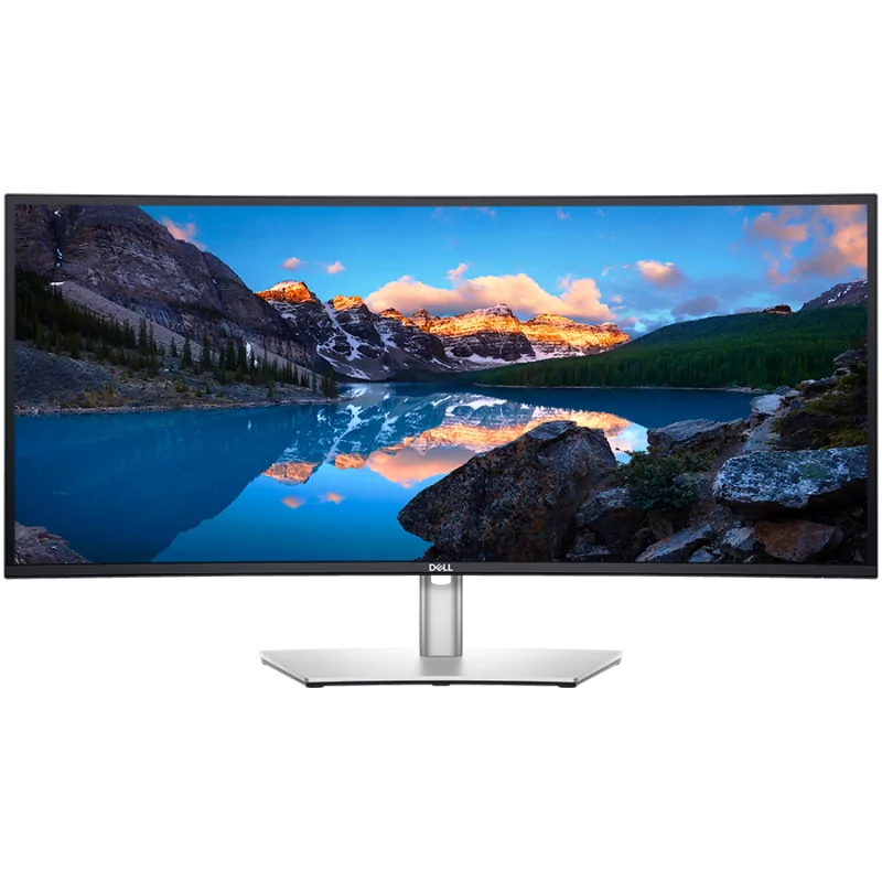 Monitor DELL UltraSharp U3421WE Curved 34.14", 3440x1440, WQHD, IPS Antiglare, 21:9, 1000:1, 300 cd/m2, 8ms/5ms, 178/178, DP, 2x