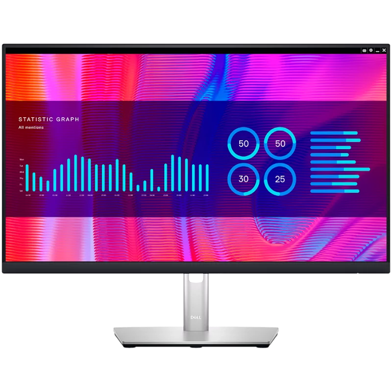 Dell Monitor LED P2423DE, 23.8", QHD (2560 x 1440), 16:9 60Hz, IPS AG, ComfortView Plus, Mercury Free, 300 cd/m2, 1000:1, 178/17