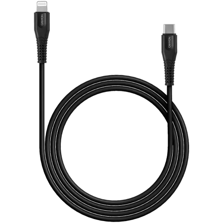 CANYON MFI-4 Type C Cable To MFI Lightning for Apple, PVC Mouling,Function：with full feature( data transmission and PD charging)