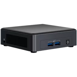 Intel® NUC 11 Pro Kit NUC11TNKi5, EU cord, i5 Processor with Irix Xe graphics, dual M.2 slot, 2xHDMI, 2x Thunderbolt 4 (USB-C+DP