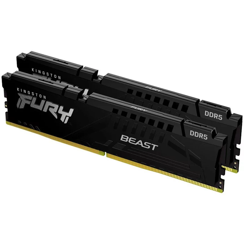 KINGSTON DRAM 32GB 5600MT/s DDR5 CL36 DIMM (Kit of 2) FURY Beast Black EAN: 740617330793 - 1