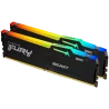 KINGSTON DRAM 32GB 5200MT/s DDR5 CL36 DIMM (Kit of 2) FURY Beast RGB EAN: 740617330892 - 1