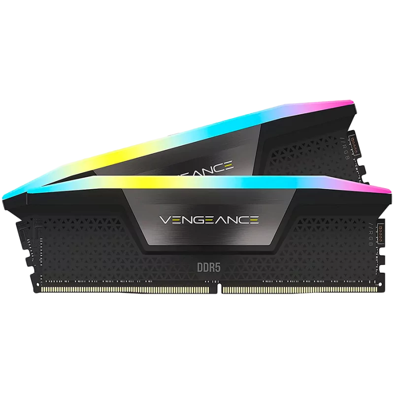 Corsair DDR5 32GB (2x16GB) Vengeance RGB DIMM 6400MHz CL32 black - 1