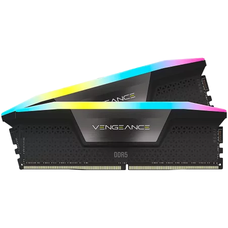 Corsair DDR5 32GB (2x16GB) Vengeance RGB DIMM 6400MHz CL32 black - 1