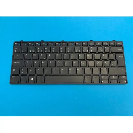 Марка:Dell|Модел:Latitude 11 3180 3190 13 3380|Статус:Grade A|P/N:0KVXY0|Layout:SWE/FIN|Доп. инфо:Original Keyboard - 2