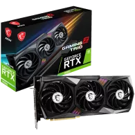 MSI Video Card Nvidia GeForce RTX 3060 GAMING Z TRIO 12G, 12GB GDDR6, 192-bit, 360 GB/s, 15 Gbps, 1867 MHz Boost, 3584 CUDA Core