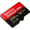 SanDisk Extreme PRO microSDXC 256GB + SD Adapter + 2 years RescuePRO Deluxe up to 200MB/s & 140MB/s Read/Write speeds A2 C10 V30