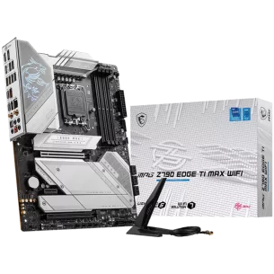 MSI MPG Z790 EDGE TI MAX WIFI, ATX, LGA 1700, Dual Channel 4xDDR5 7800+(OC)MHz, 2x PCIe x16 slots, 5x M.2 slots, 1x HDMI, 1x DP,