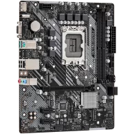 ASROCK Main Board Desktop H610M-HDV/M.2 (S1700, 2x DDR4, 1x PCIe x16, 2x PCIe x1, 4x SATA3 6.0Gb/s, 1x m.2 PCIe, 4x USB 3.2, 5x 