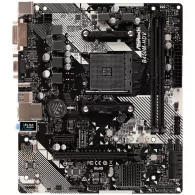 ASROCK Main Board Desktop B450M-HDV R4.0 (SAM4,2xDDR4,1xPCI 3.0x16,1xPCI Ex1,SATA III,1xM.2,1xUlraM.2,USB3.0,GLAN, VGA,DVI,HDMI,