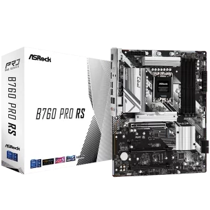 ASROCK MB Desktop B760 Pro RS (S1700, 4x DDR5, 1x PCIe 5.0 x16, 1x PCIe 4.0 x16, 1x PCIe 3.0 x16, 1x PCIe 3.0 x1, 2x Hyper M.2 P