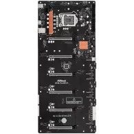 ASROCK Main Board Desktop H510 PRO BTC+ (s1200, H510, 1xDDR4, 6x PCI Ex3.0 x16, 1x Mining Port (M_Port1 at x1), 1xSATA, 1xM.2, 2