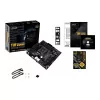ASUS TUF GAMING B550M-PLUS mATX MB PCIe 4.0 dual M.2 10 DrMOS power stages 2.5Gb Ethernet HDMI DisplayPort SATA 6Gbps - 4