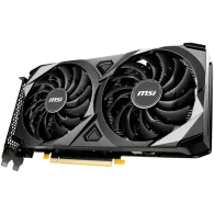 MSI Video Card Nvidia GeForce RTX 3060 VENTUS 2X 8G OC, 8GB GDDR6, 128-bit, 15 Gbps Effective Memory Clock, 1807 MHz Boost, 3584