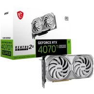 MSI Video Card Nvidia GeForce RTX 4070 TI SUPER 16G VENTUS 2X WHITE OC, 16GB GDDR6X, 256bit, Boost: 2640 MHz, 21Gbps, 8448 CUDA 