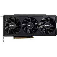 Palit RTX 4060Ti JetStream 16GB GDDR6, 128 bits, 1x HDMI 2.1a, 3x DP 1.4a, 3-fan, 1x 8-pin Power connector, recommended PSU 650W