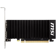 MSI Video Card Nvidia GeForce GT 1030 4GHD4 LP OC, 4GB DDR4, 64-bit, 2100MHz Memory Speed, 1430MHz Boost, 384 CUDA Cores, 1x Dis