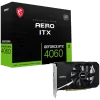 MSI Video Card Nvidia GeForce RTX 4060 AERO ITX 8G OC, 8GB GDDR6, 128bit, Boost: 2490 MHz, 3072 CUDA Cores, 17 Gbps Memory Speed