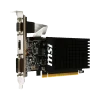 MSI Video Card NVidia GeForce GT 710, 2048MB DDR3, 64-bit, 12.8 GB/s, 1600 Mbps Effective Memory Speed, 954 MHz Clock, PCI Expre