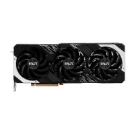 Palit RTX 4080 SUPER GamingPro, 16GB GDDR6X, 256 bit, 1x HDMI 2.1a, 3x DP 1.4a, 3 Fan, 1x 16-pin power connector, recommended PS