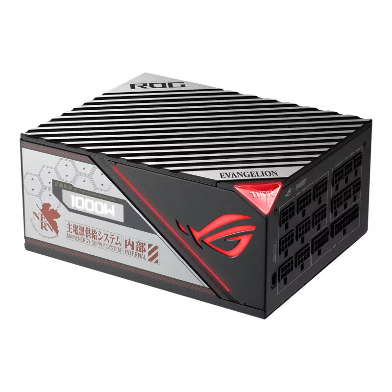 ASUS ROG Thor 1000W Platinum II EVA Edition 1000 Watt Fully Modular Power Supply 80+ Platinum - 1 ASUS ROG Thor 1000W Platinum II EVA Edition 1000 Watt Fully Modular Power Supply 80+ Platinum - 1