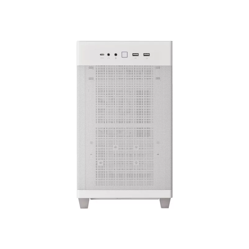 ASUS AP201 PRIME mATX CASE MESH TG WHITE - 1