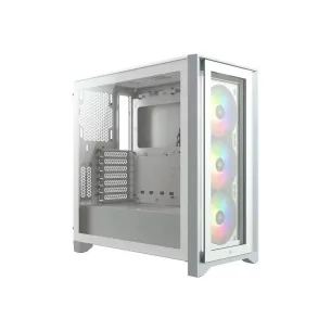 CORSAIR iCUE 4000X RGB Tempered Glass Mid-Tower White case