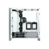 CORSAIR iCUE 4000X RGB Tempered Glass Mid-Tower White case - 4