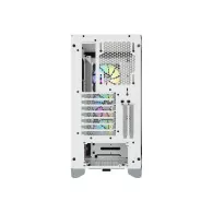 CORSAIR iCUE 4000X RGB Tempered Glass Mid-Tower White case - 6