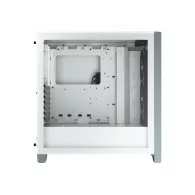 CORSAIR iCUE 4000X RGB Tempered Glass Mid-Tower White case - 7