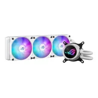 ASUS ROG Strix LC III 360 ARGB WHT all-in-one CPU liquid cooler with 360 rotatable water block Premium ROG ARGB fans - 1